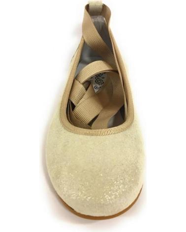 girl Flat shoes  EL-132 BEIGE