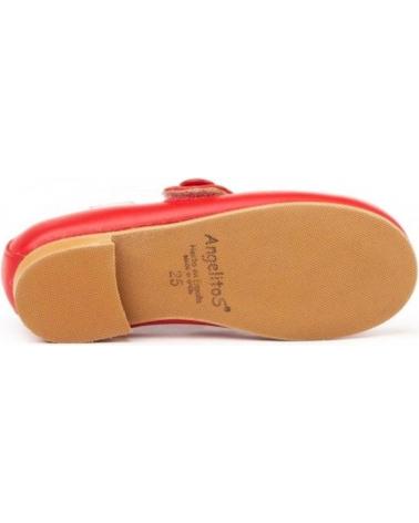 girl shoes ANGELITOS BAILARINAS 1512  ROJO