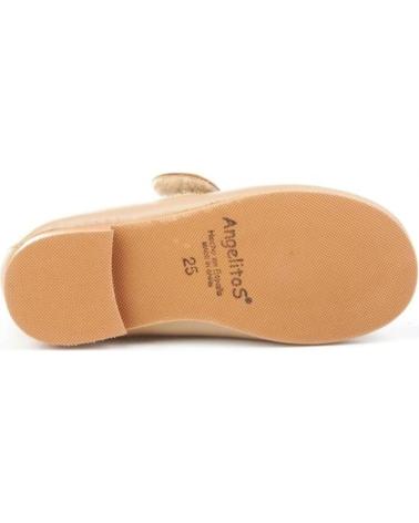 Schuhe ANGELITOS  für Mädchen BAILARINAS 1512  MARRóN
