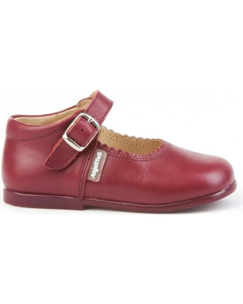 Schuhe für Mädchen ANGELITOS BAILARINAS 500 ROJO
