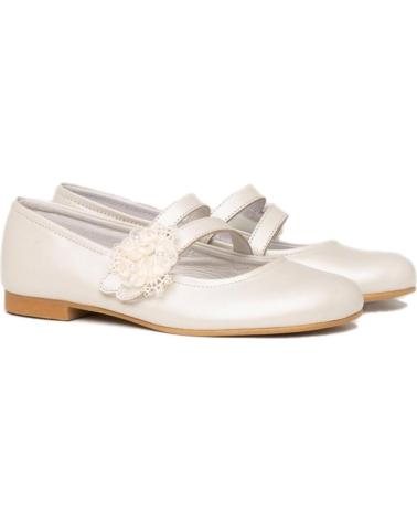 Bailarinas ANGELITOS  per Bambina COMUNION 991  BEIGE