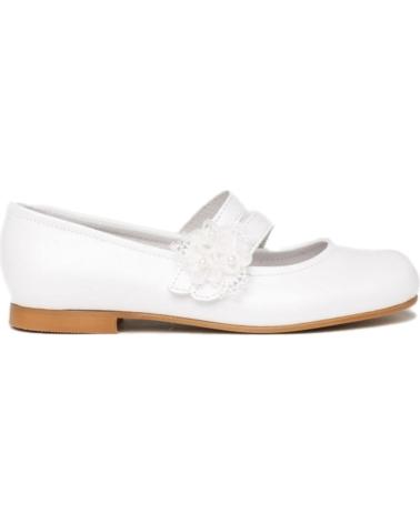 girl Flat shoes ANGELITOS COMUNION 991  BLANCO