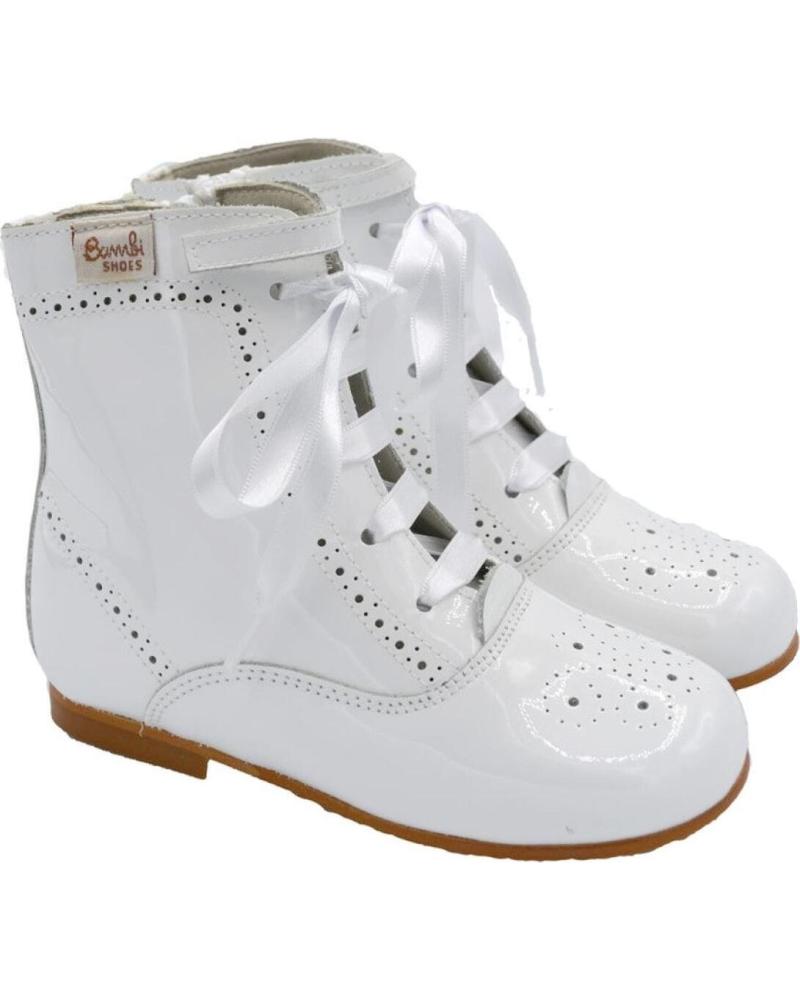Boots für Mädchen  BAMBINELLI PASCUALA 4253 BLANCO