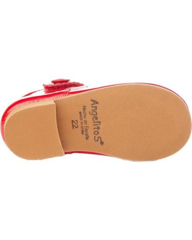 Schuhe für Mädchen ANGELITOS BAILARINAS 1502 ROJO