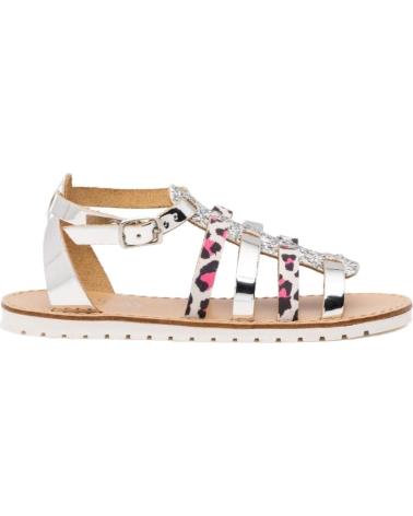 girl Sandals REPLAY EASY LEOPARD JT360007S  METáLICO