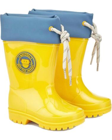 Stivali da pioggia MAYORAL  per Bambina e Bambino BOTAS DE AGUA 46366 BOTA DE AGUA  AMARILLO
