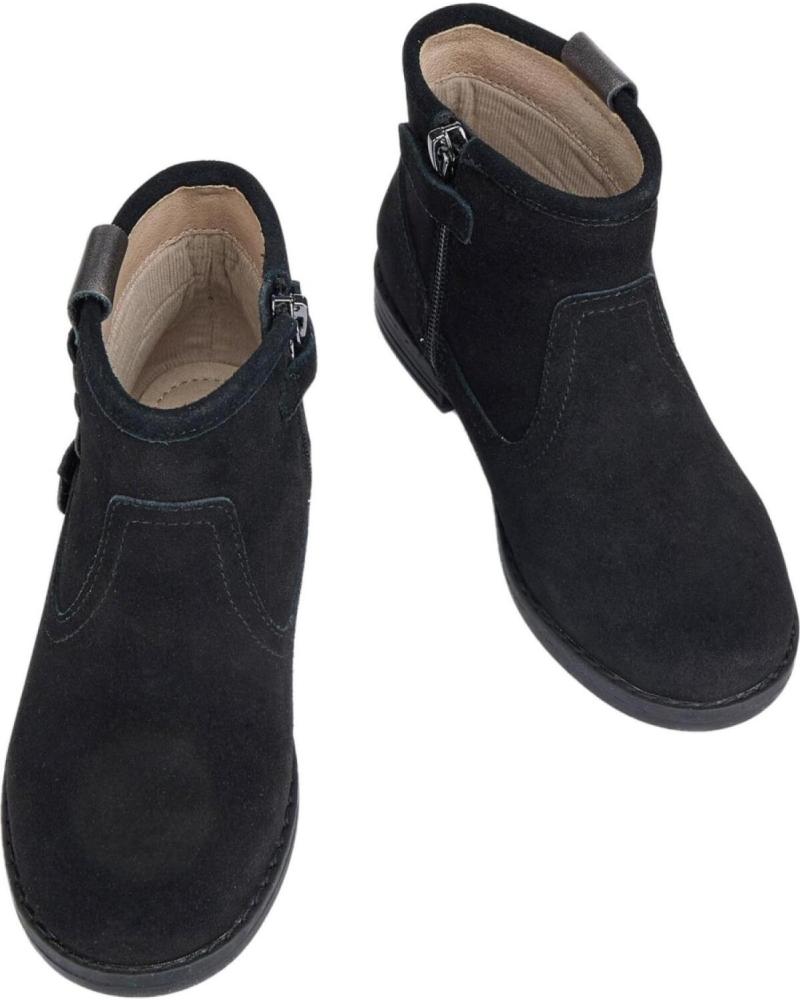 Stivali De Niña MAYORAL BOTAS 48303 BOTIN PIEL ECOFRIENDS NINA NEGRO