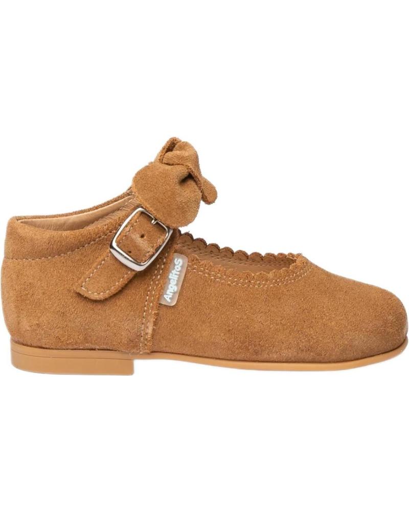 Schuhe ANGELITOS  für Mädchen ZAPATOS 509 MERCEDITAS  MARRóN