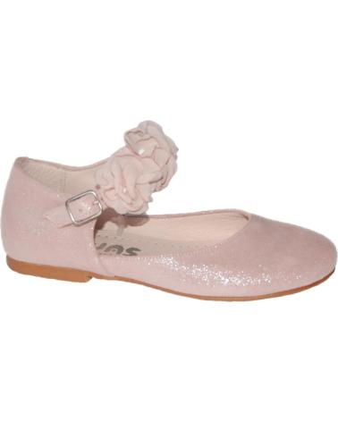 girl shoes YOWAS BAILARINAS 25501 COMUNION  ROSA