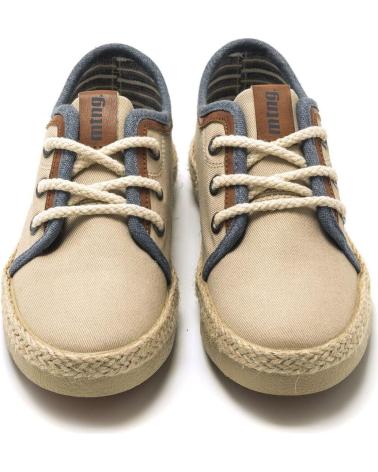 boy shoes MTNG ZAPATILLAS DEPORTE 48723 CANVAS BEIGE