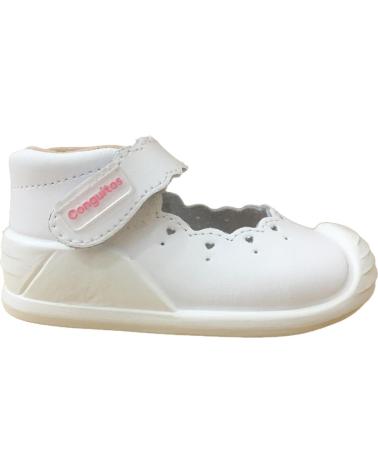 Sapatos CONGUITOS  de Menina NV140228  BLANCO
