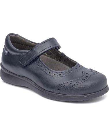 Zapatos GORILA  de Niña MERCEDITAS COLEGIAL 30204 PENCIL  AZUL MARINO