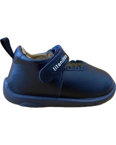 Zapatos TITANITOS  de Niño B 500 XIA  NEGRO