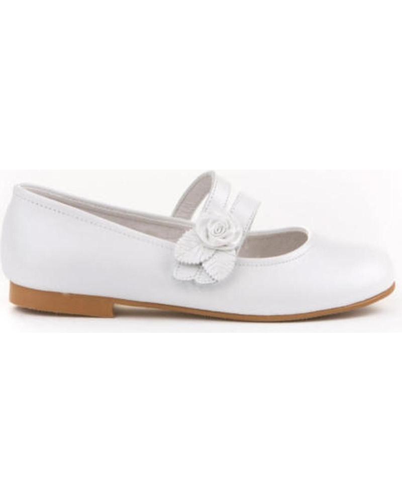 Ballerinas für Mädchen ANGELITOS COMUNION 990 BLANCO