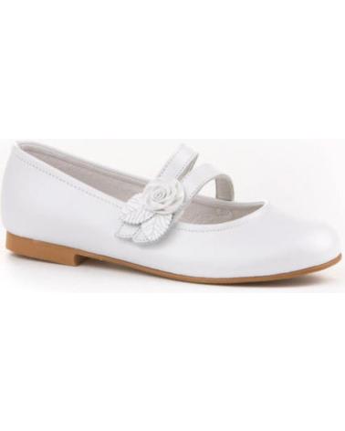 Ballerinas für Mädchen ANGELITOS COMUNION 990 BLANCO