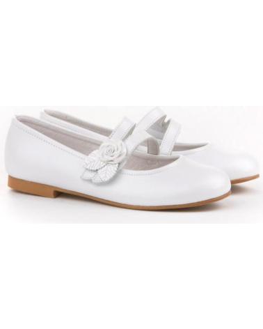 Ballerinas für Mädchen ANGELITOS COMUNION 990 BLANCO
