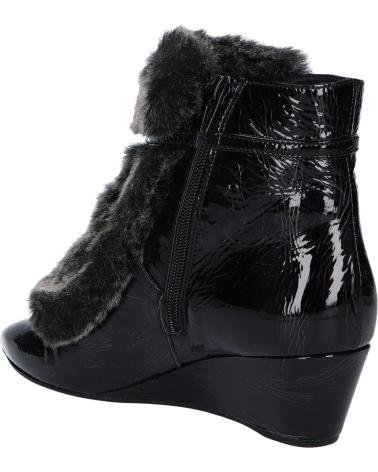 Botins GEOX  de Mulher D641RA 067BH D JAUNIE  C9270 BLACK-ANTHRACITE