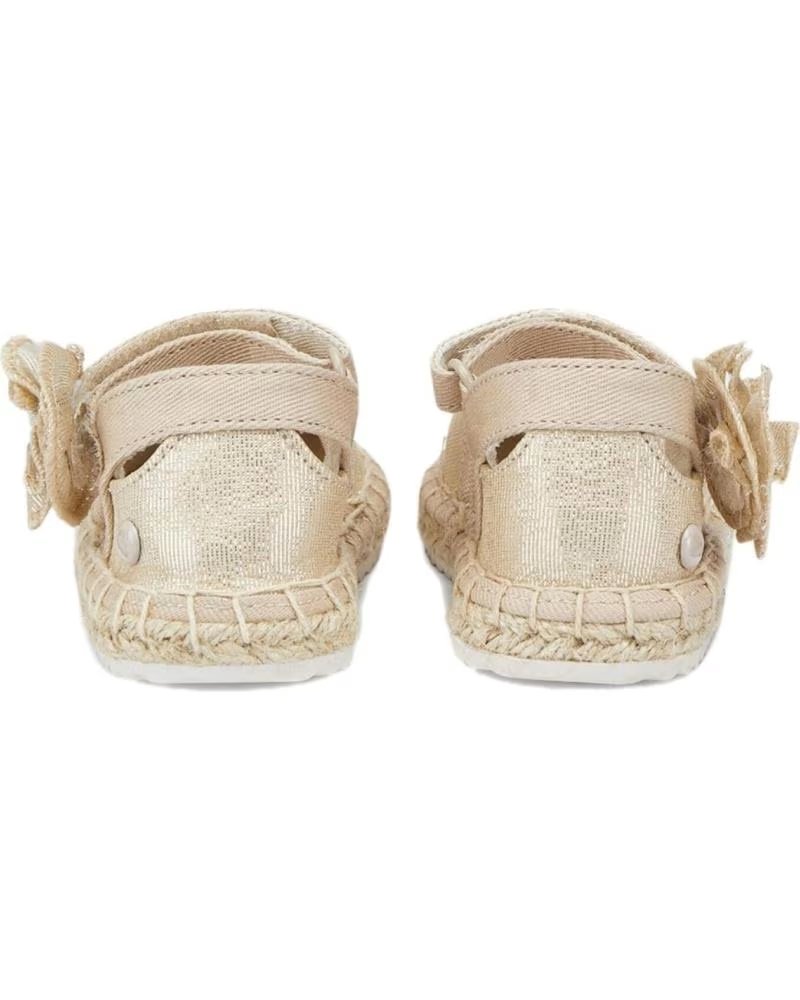 Espadrillas Mayoral Per Bambina – Tessuto Oro Con Velcro E Fascia Elastica, Suola Iuta E Gomma, Taglia 364 - 3