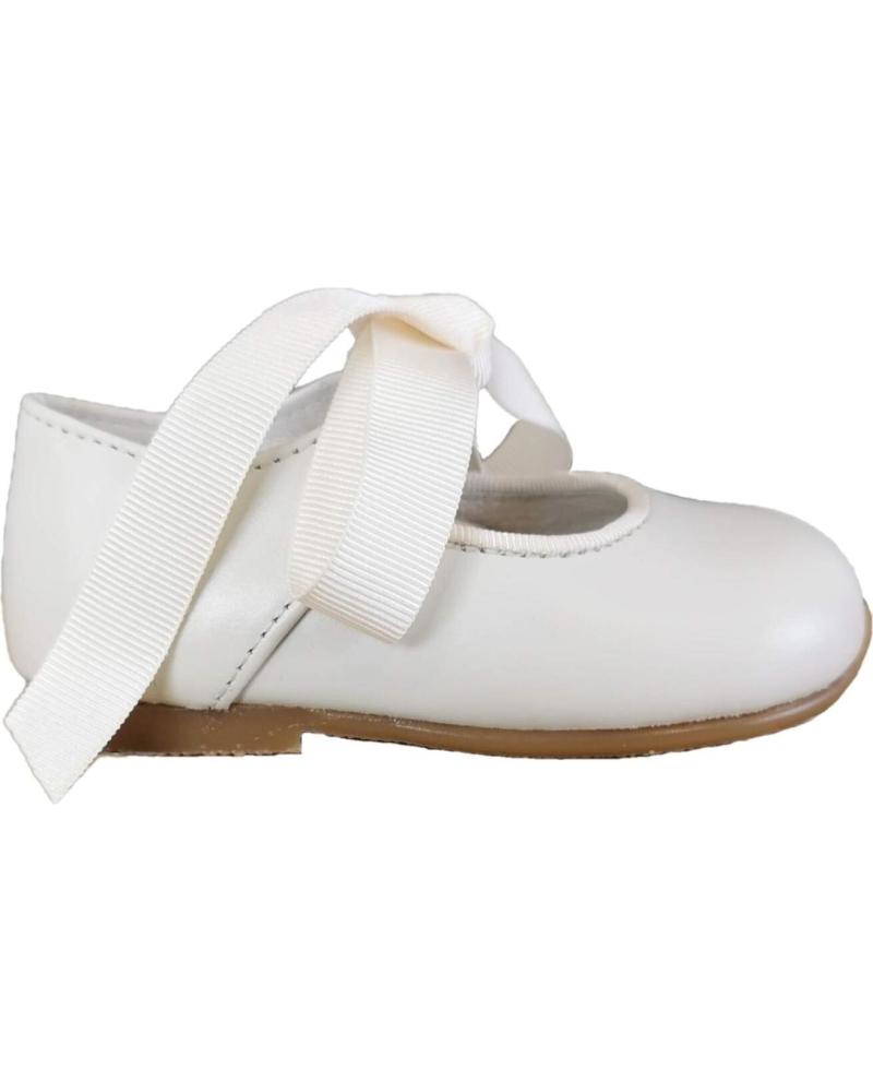 Zapatos de Niña CRIOS 43-14 MERCEDES CON LAZO BEIGE