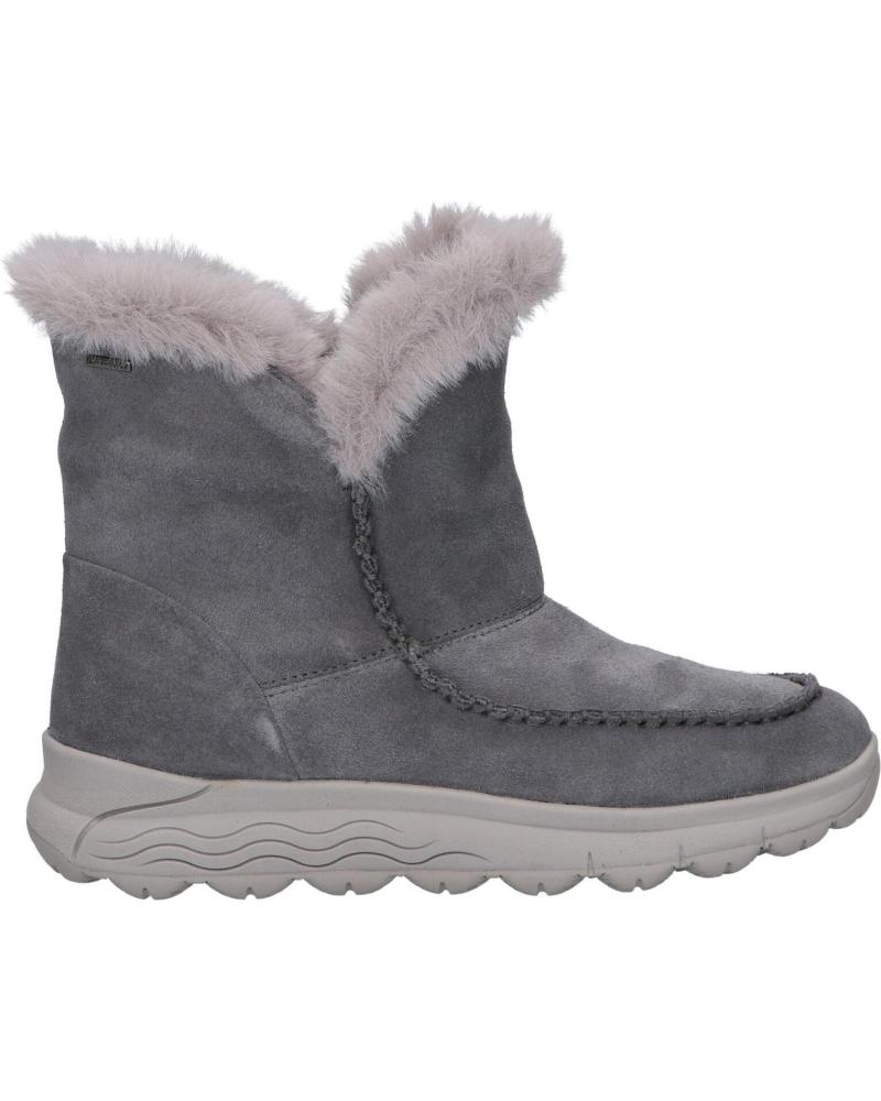 Woman boots GEOX D3626C 00022 D SPHERICA  C9371 DK STONE