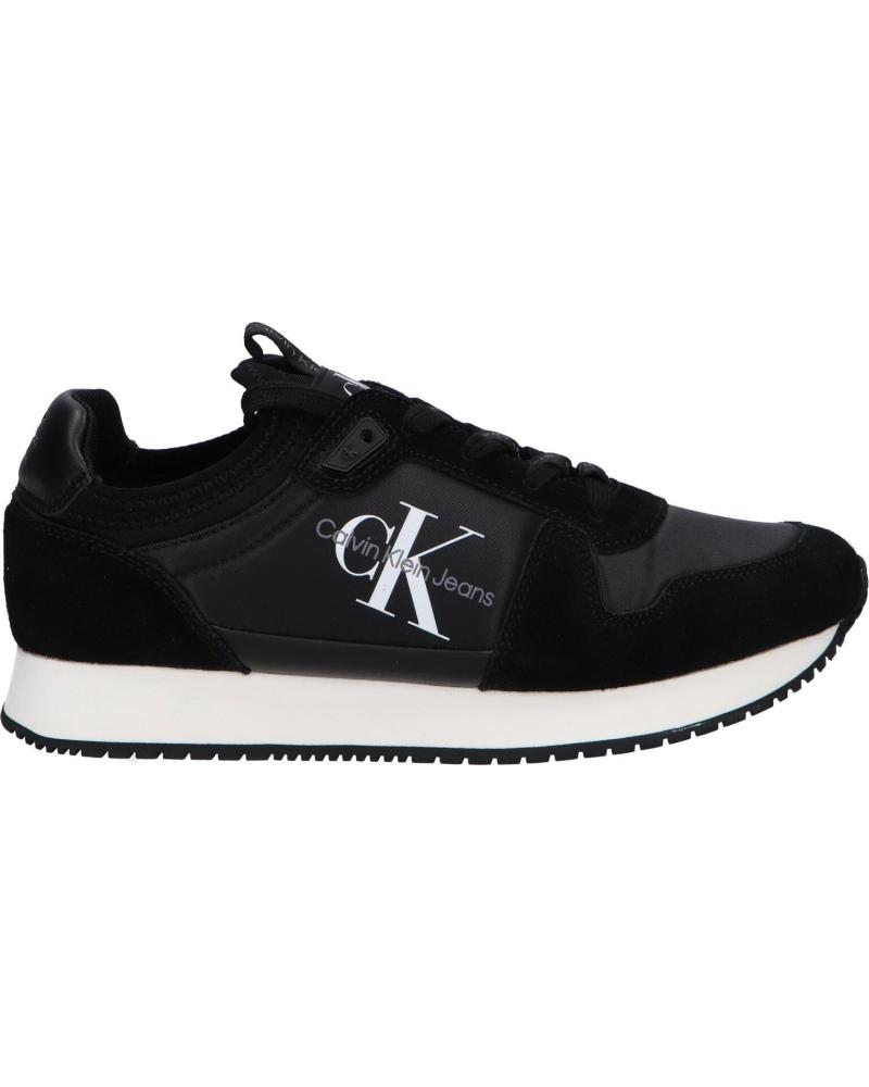 Zapatillas deporte CALVIN KLEIN  pour Femme YW0YW00840 SOCK LACEUP  01H BLACK