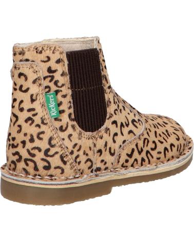 Botas de Niña KICKERS 748897-10 MAELIO 11 BEIGE