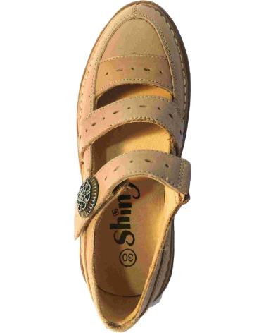 Ballerinas COLORES  für Mädchen SHINY  BEIGE