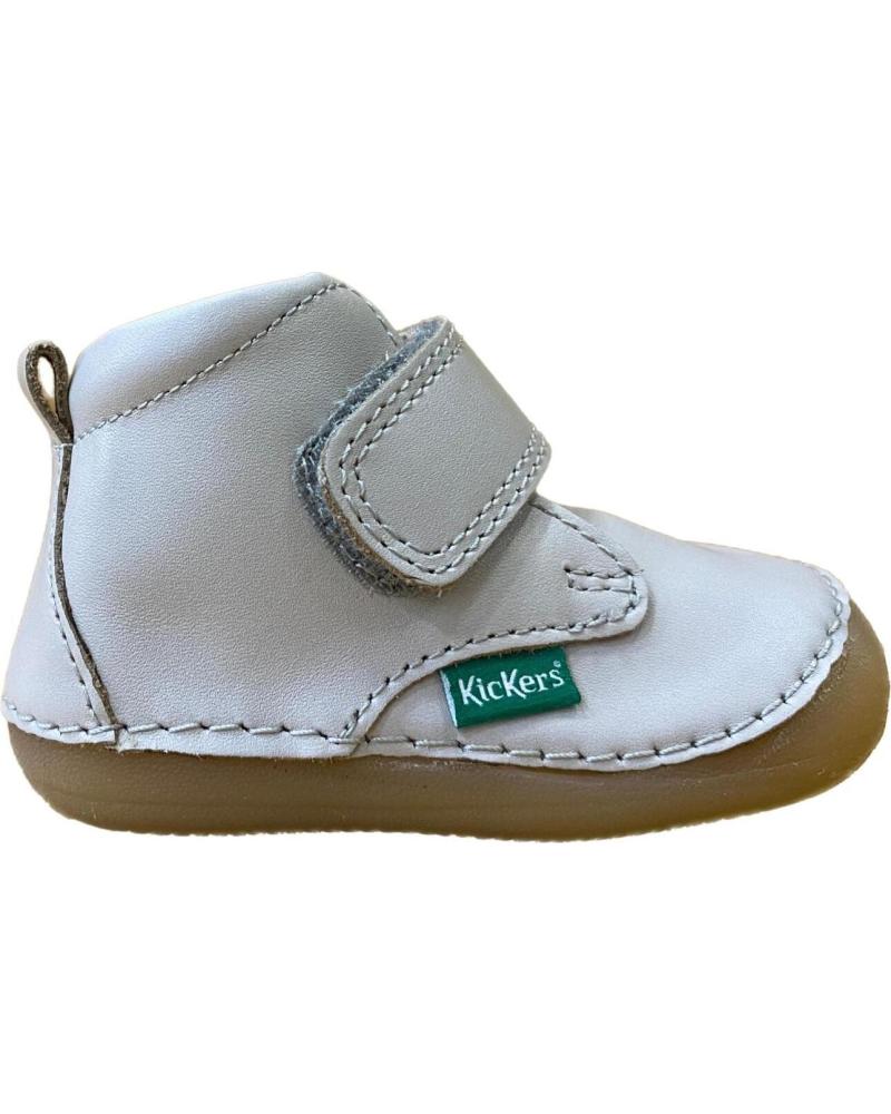Sapatos KICKERS  de Menino SABIO 584348-10  GRIS