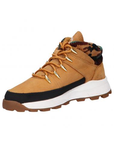 girl and boy sports shoes TIMBERLAND A2GUU BROOKLYN EURO SPRINT  231 WHEAT