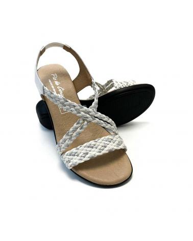 Sandalias CHAMBY  de Mujer SANDALIAS CONFORT CHAMBY COLOR BLANCO MODELO PRADO  BLANCO
