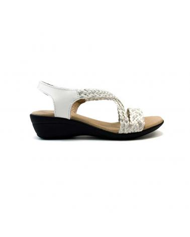 Sandalias CHAMBY  de Mujer SANDALIAS CONFORT CHAMBY COLOR BLANCO MODELO PRADO  BLANCO