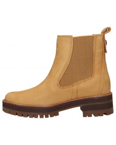 Woman Mid boots TIMBERLAND A2HKF COURMAYEUR VALLEY CHELSEA 763 SPRUCE YELLOW