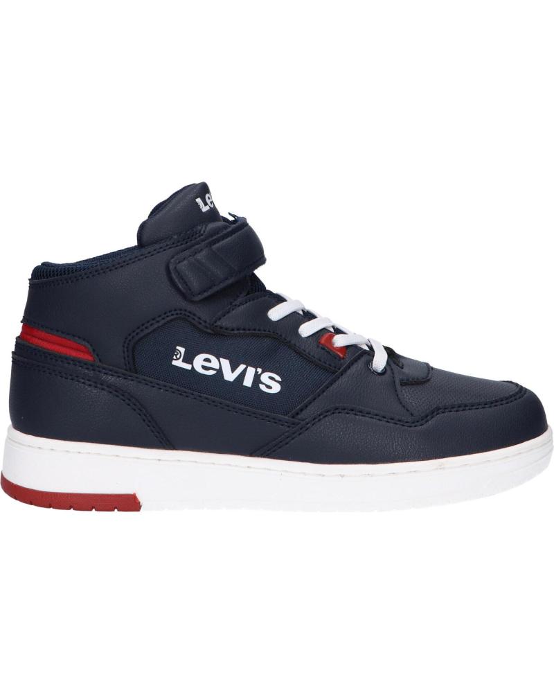 Zapatillas deporte de Mujer y Niña y Niño LEVIS VIRV0013T BLOCK 0290 NAVY RED