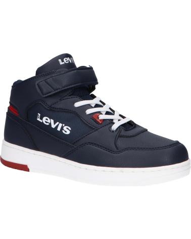 Zapatillas deporte de Mujer y Niña y Niño LEVIS VIRV0013T BLOCK 0290 NAVY RED