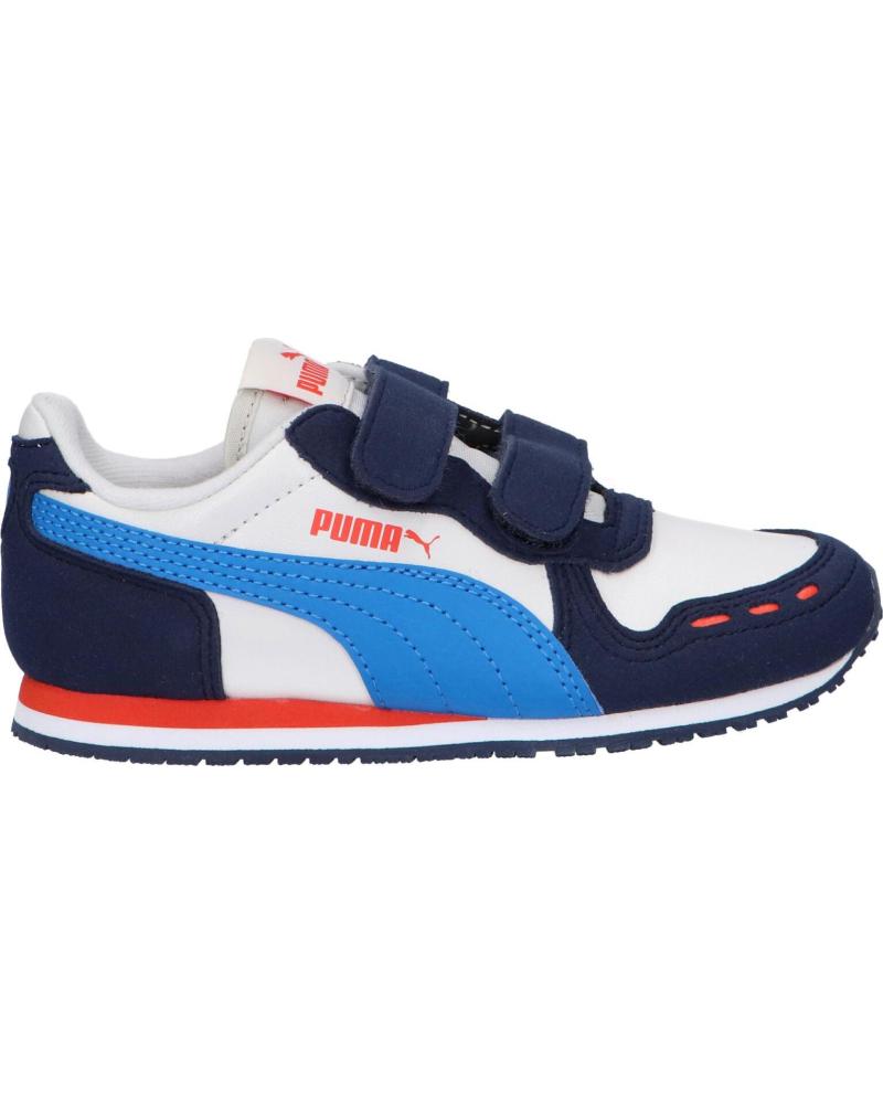 Zapatillas deporte de Niña y Niño PUMA 360732 CABANA RACER SL V PS 93 NIMBUS CLOUD-FUTURE BLUE