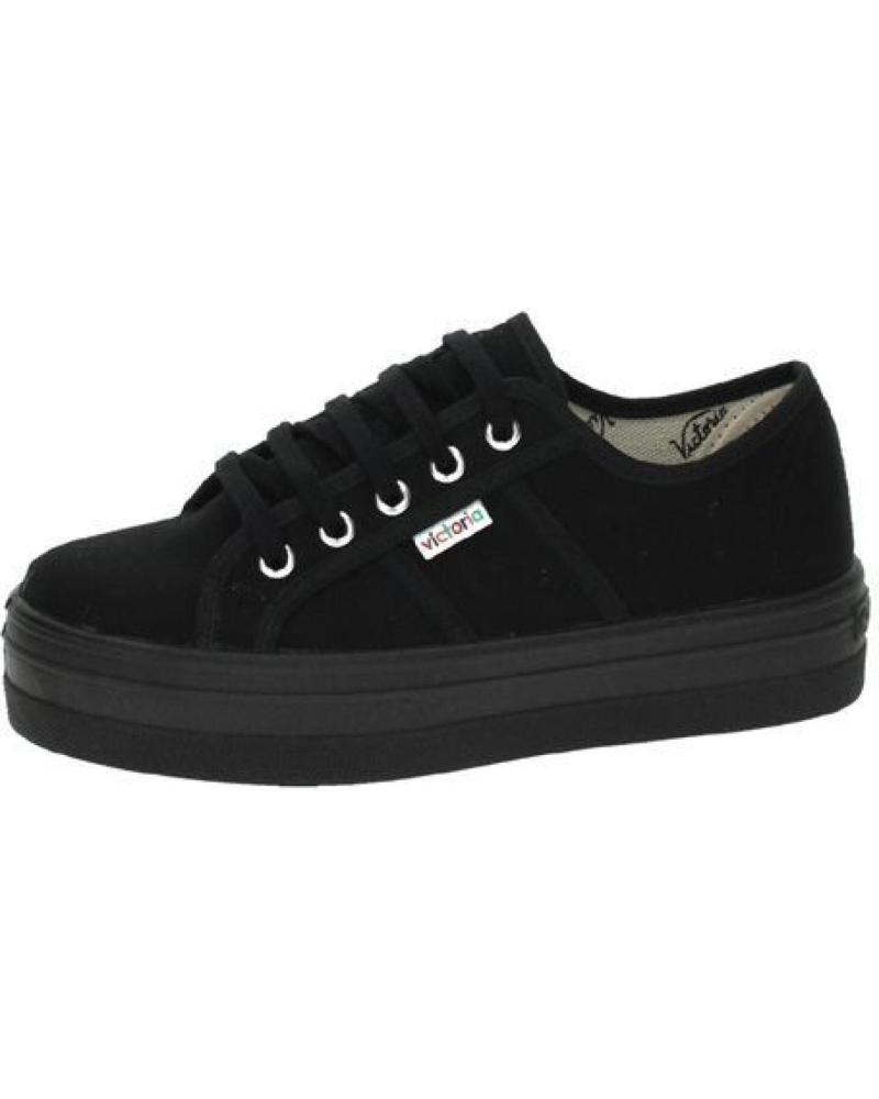 girl Trainers VICTORIA 09201P NEGRO