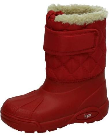 girl Mid boots IGOR W10120-005  ROJO