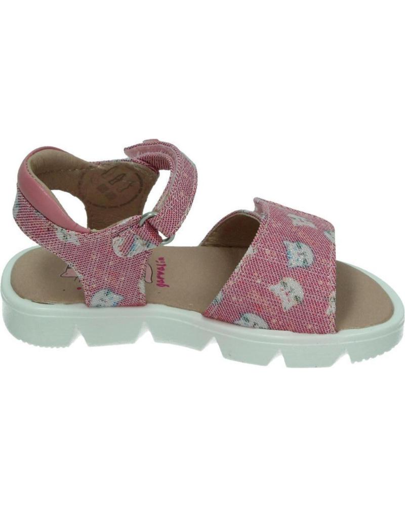 Sandali primi passi fucsia da bambina Superga