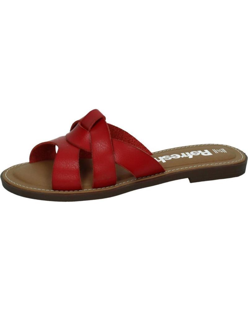 Woman Sandals REFRESH 72247 ROJO Woman Sandals REFRESH 72247 ROJO