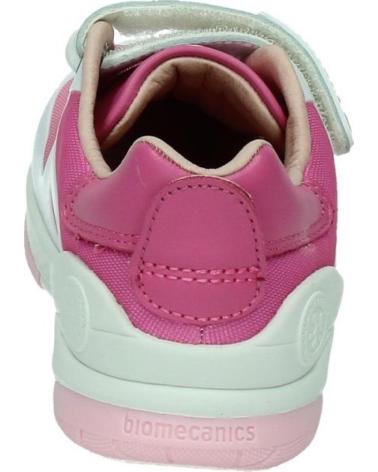 Deportivas de Niña BIOMECANICS 222222-B BLANCO-FUXIA