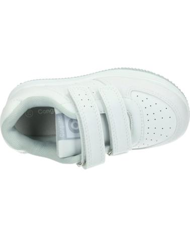 Deportivas CONGUITOS  de Niña MI1 24905  BLANCO-GRIS