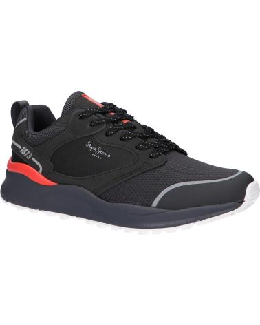 Scarpe sport per Uomo PEPE JEANS PMS30777 TRAIL LIGHT KNIT 982 ANTRACITE