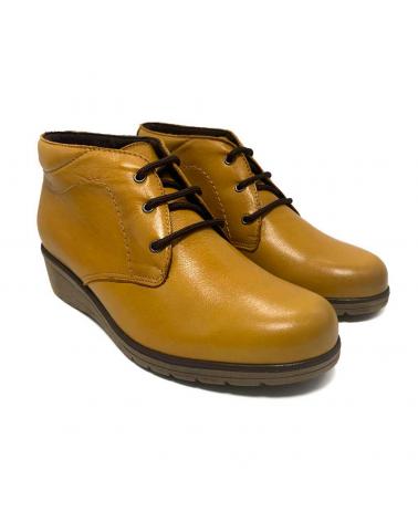 Botines De Mujer ZAPATÍSIMOS BOTíN EDNA DE PIEL ZAPATÍSIMOS 5 COLORES   MOSTAZA