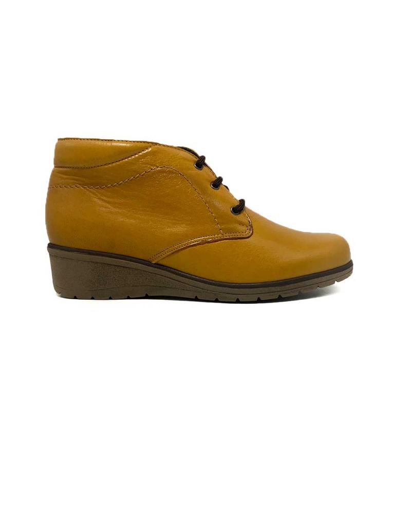 Botines De Mujer ZAPATÍSIMOS BOTíN EDNA DE PIEL ZAPATÍSIMOS 5 COLORES   MOSTAZA