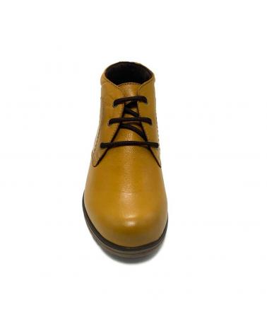 Botines De Mujer ZAPATÍSIMOS BOTíN EDNA DE PIEL ZAPATÍSIMOS 5 COLORES   MOSTAZA
