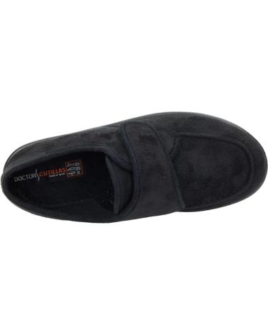 Zapatos de Mujer y Hombre D`CUTILLAS ZAPATILLA VELCRO 771 DOCTOR CUTILLAS NEGRO