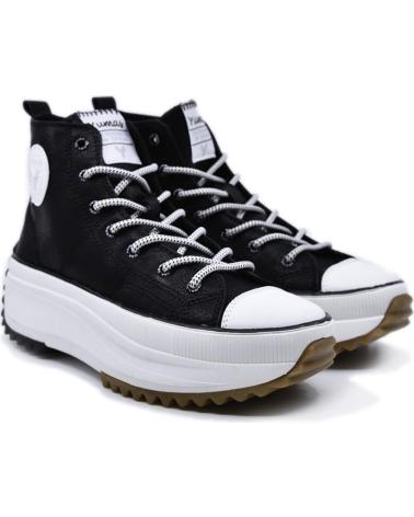 YUMAS - SNEAKER PARA MUJER NAHLA NEGRA CON PLATAFORMA NEGRO