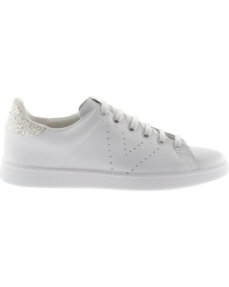 Zapatillas deporte VICTORIA  de Mujer SNEAKERS GLITTER 1125104  BLANCO