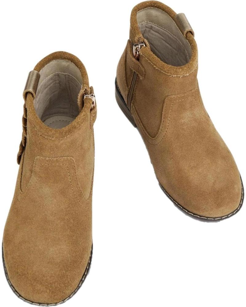 Stivali De Niña MAYORAL 46303 BOTN PIEL ECOFRIENDS NIA CAMEL