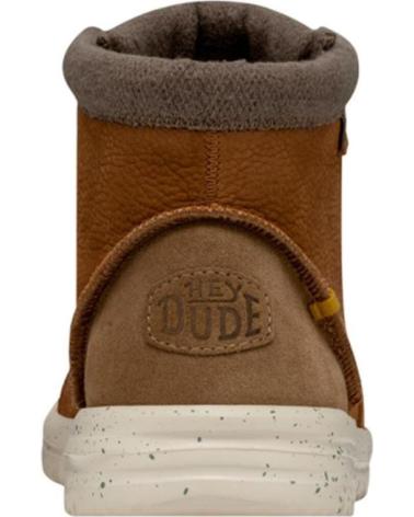 Boots HEY DUDE  für Herren BOTA DE HOMBRE BRADLEY LEATHER DE RESISTENTE AL AGUA  COGNAC